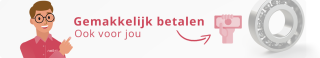 Illustratie Neita medewerker met tekst 'Gemakkelijk betalen, ook voor jou' en icoon van hand met biljet